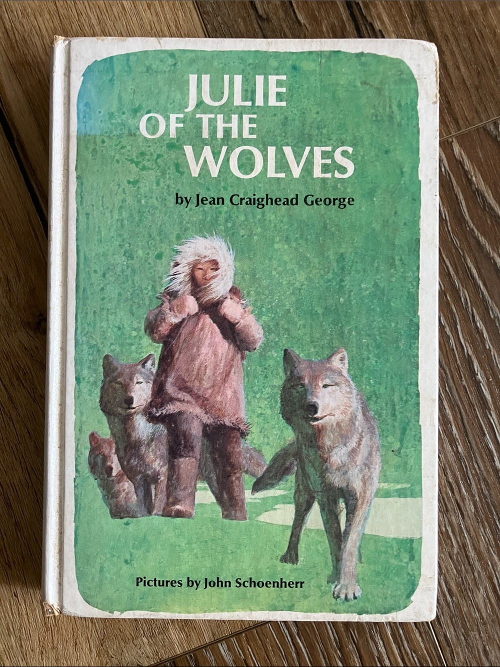 First Edition Julie of the Wolves 1972 Illustrated Hardcover Book